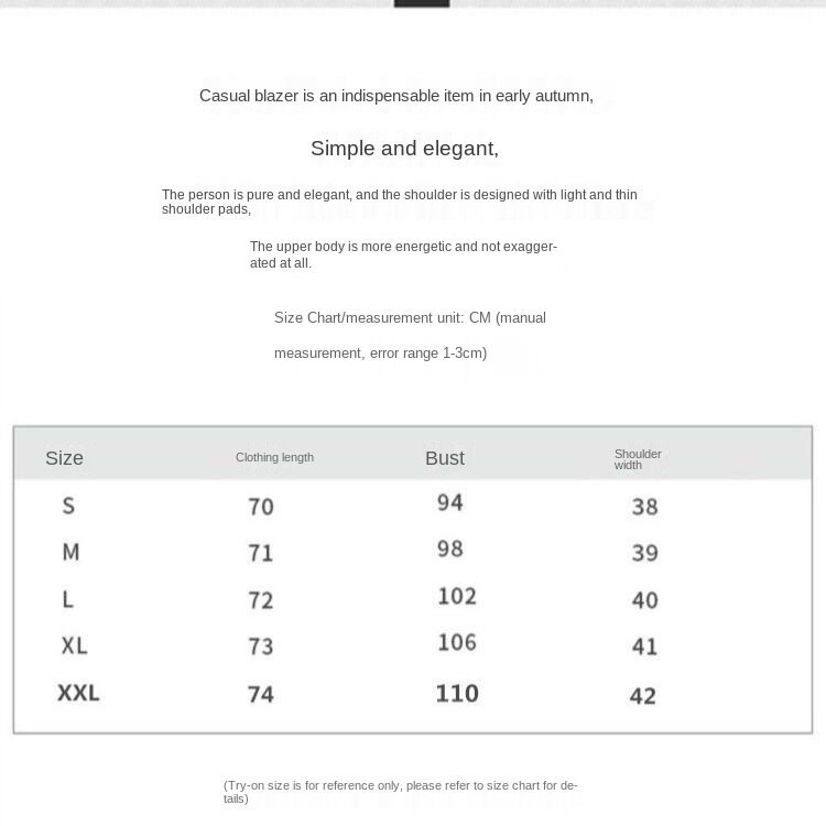 Áo Khoác Blazer Nữ Phong Cách Thời Trang Hàn Quốc Áo Blazer | BigBuy360 - bigbuy360.vn