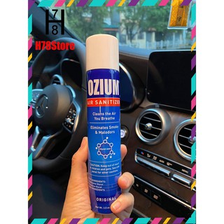 Xịt Khử Mùi Diệt Khuẩn Ô Tô Ozium 3.5 oz (100 ml)