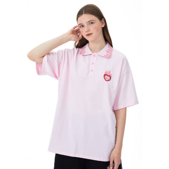Áo polo cổ lửa siêu đỉnh, 100% cotton mềm mịn, áo cặp unisex ulzzang - ẢNH THẬT