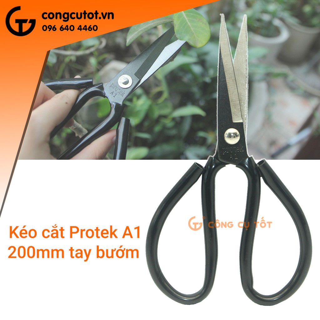 Kéo cắt 200mm tay bướm Protek A1