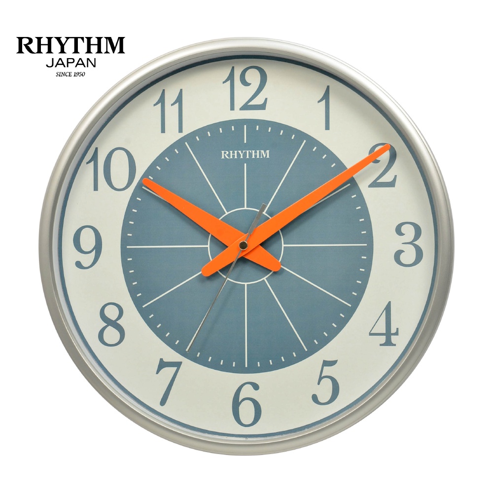 Đồng hồ treo tường Nhật Bản Rhythm CMG595NR19 – KT 31.0 x 4.5cm/735g, vỏ nhựa, dùng PIN.