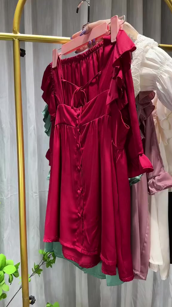 Đồ Ngủ Nữ Bigsize MIKY, Đồ Ngủ Sexy Bigsize lụa Latin cao cấp mềm mại xinh xắn < 70KG | BigBuy360 - bigbuy360.vn