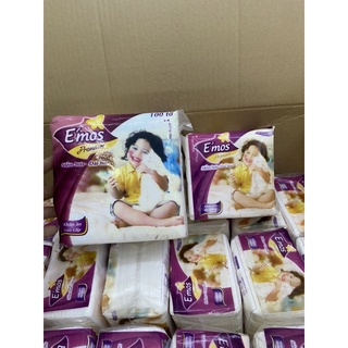 Khăn giấy vuông emos 100 tờ