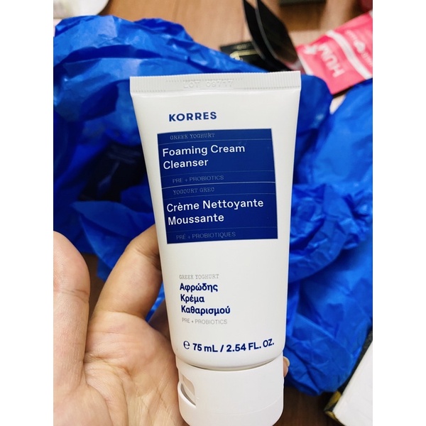 Sữa rửa mặt danh tiếng của Korres