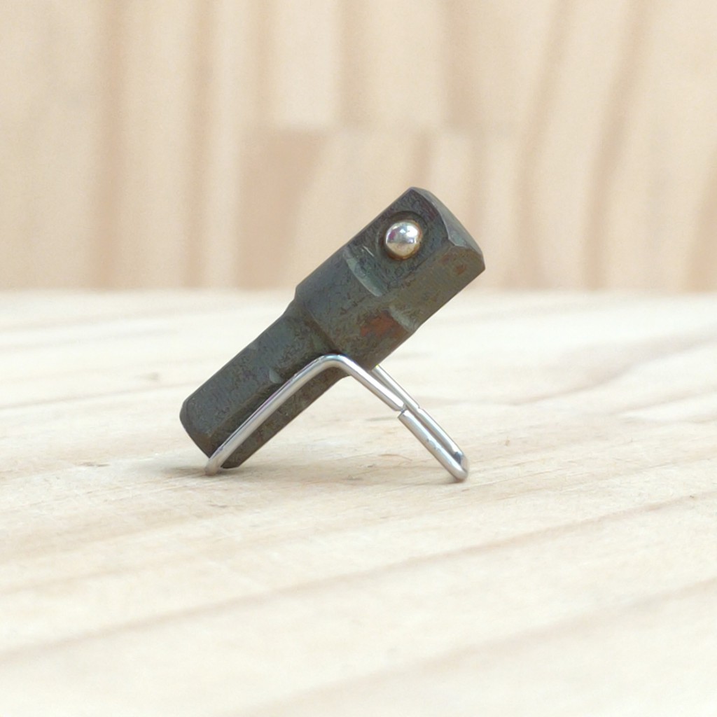 Đầu Chuyển Vít Sang Bắn Bulong 1/4" - Hàng Bãi - Loại Dài 2.5cm