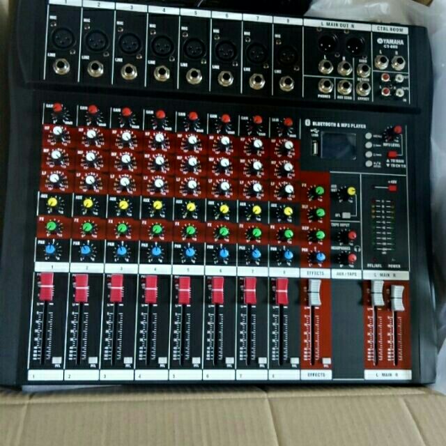 Mixer Yamaha 8line có usb, Bluetooth