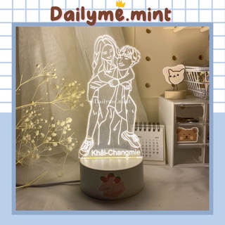 Đèn Led 3D Vẽ Và Khắc Bo Viền Theo Yêu Cầu