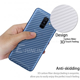 Dán mặt lưng Carbon Samsung A6 Plus 2018 - J8
