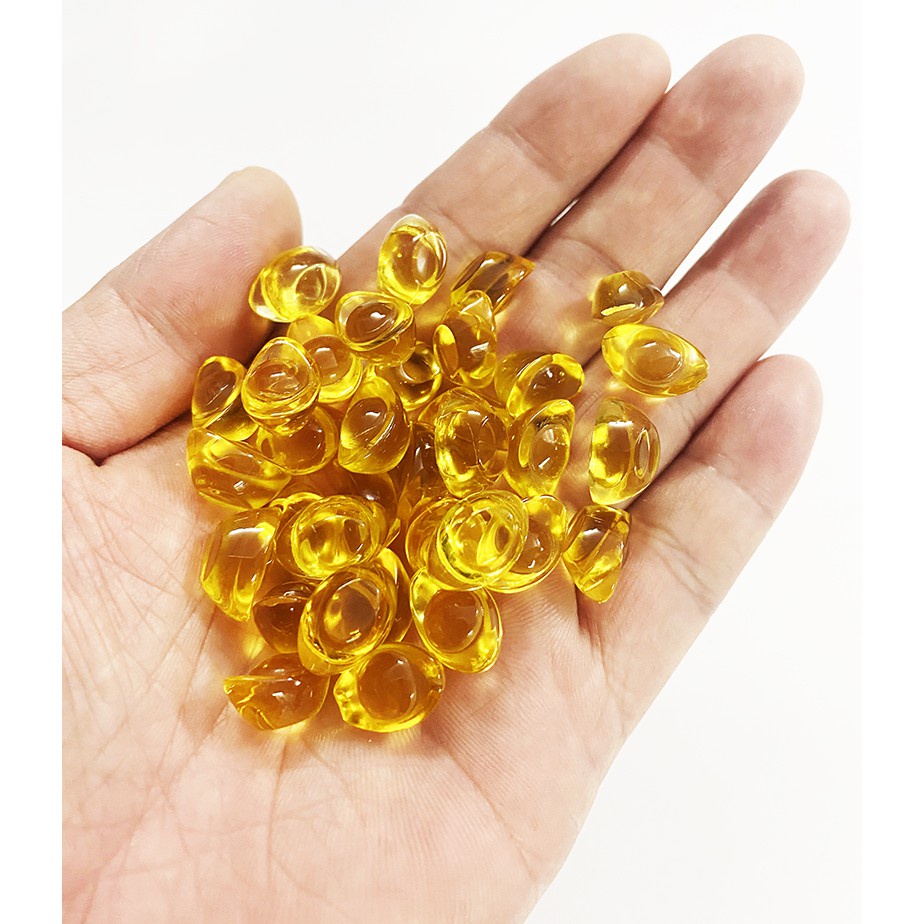 Hũ Vàng Thần Tài Pha Lê (Cỡ Nhỏ 6cm), Tụ Bảo Bồn Lưu Ly, Chiêu Lộc Tụ Tài - Vật Phẩm Phong Thủy