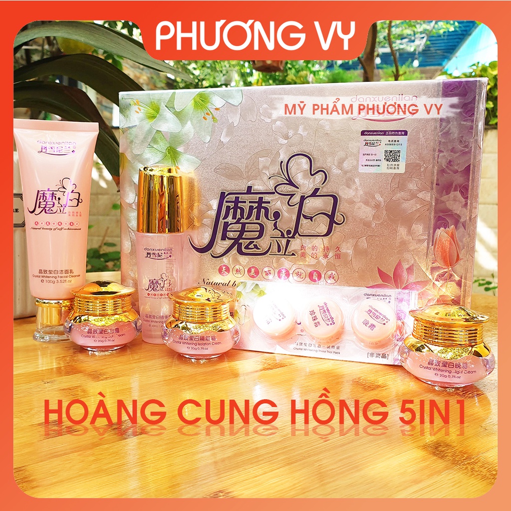 Tinh chất serum Hoàng Cung hồng, Serum chống lão hóa và chống nhăn, căng da mặt, mỹ phẩm Hoàng Cung