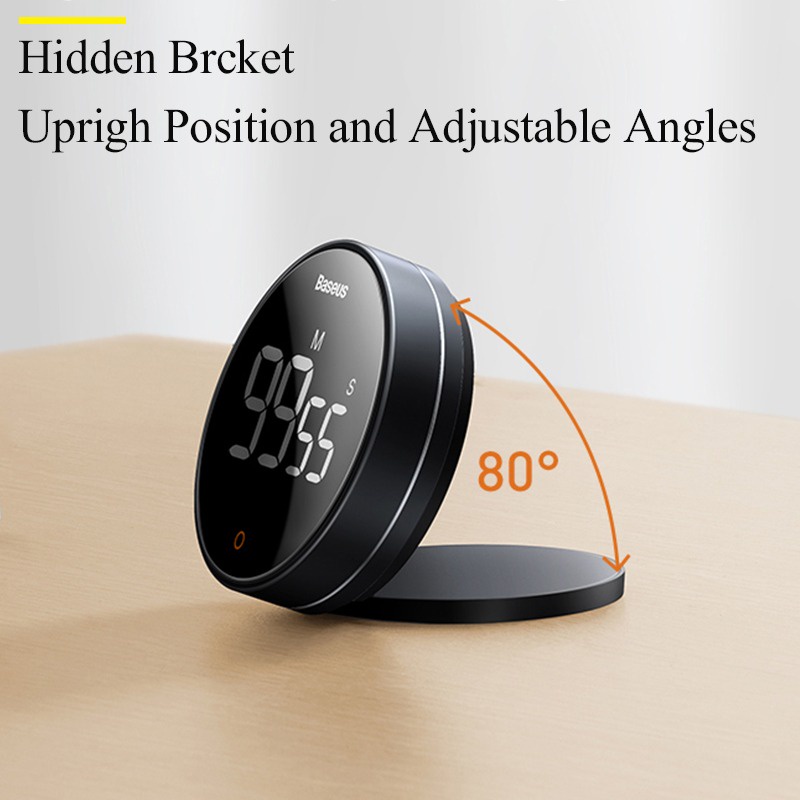 Đồng hộ hẹn giờ đếm ngược  Baseus Heyo Rotation LED Countdown Timer