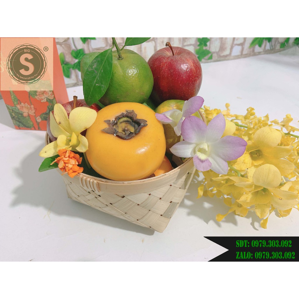 Rổ Mây Tre Đựng Đồ, Trồng Cây và Trang Trí