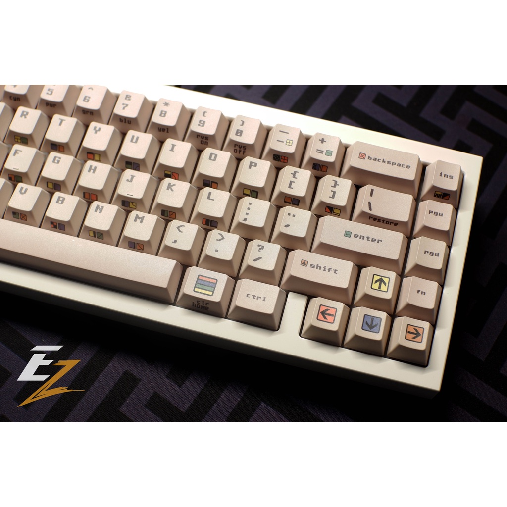 Keycap Cho Bàn Phím Cơ Commondore Chất Liệu PBT Profile Cherry 126 Phím | EZPC