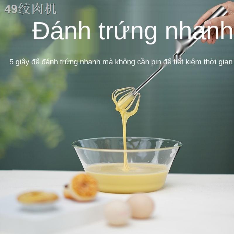 IMáy đánh trứng Hướng dẫn sử dụng Gia trộn bằng thép không gỉ cụ làm bánh Công lòng trắng Kem thực phẩm bổ sung