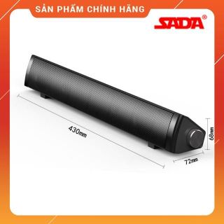 Loa Thanh Gaming Soundbar Để Bàn SADA V-105 Hỗ Trợ Bluetooth Âm Thanh Siêu Trầm Dùng Cho Máy Vi Tính PC, Laptop, Tivi