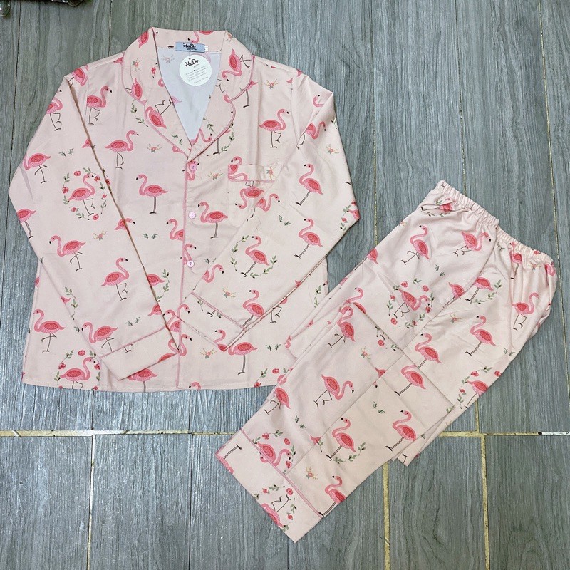 Bộ pijama Kate Thái mềm dài tay | BigBuy360 - bigbuy360.vn