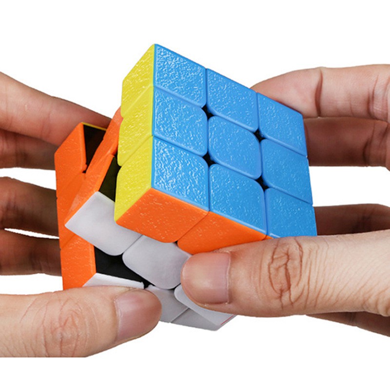 ✔️✔️ Combo Hộp 4 Rubik GEM 2x2 3x3 4x4 5x5 Xoay trơn mượt, bẻ góc tốt (Xanh)