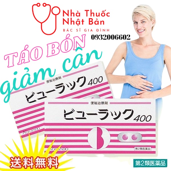 viên nhuận tràng kokando nguyên hộp 400 viên Nhật Bản date 01/2026
