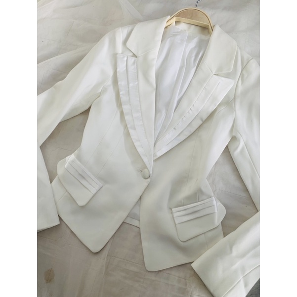 Áo khoác vest/blazer nữ B361 form ngắn 2hand Hàn si tuyển ảnh thật | BigBuy360 - bigbuy360.vn