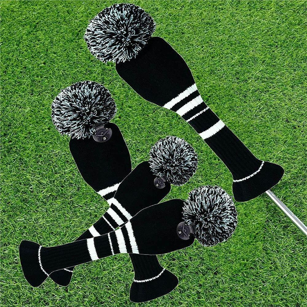 Bộ 3 Vỏ Bọc Bảo Vệ Đầu Gậy Đánh Golf Chuyên Dụng