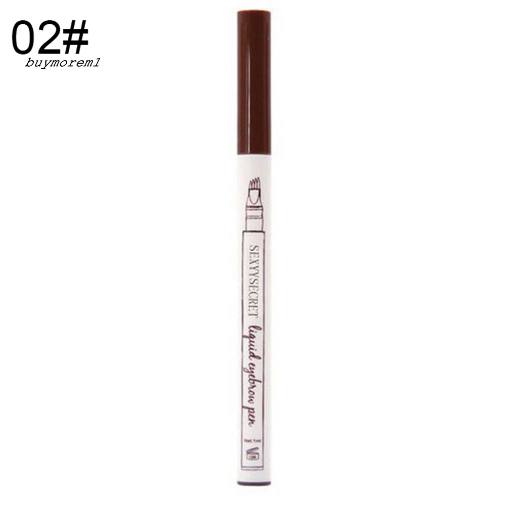 [Hàng mới về] Bút nước kẻ lông mày đầu bốn ngòi tạo hiệu ứng phẩy sợi | BigBuy360 - bigbuy360.vn