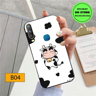 Ốp lưng điện thoại Vivo U10 - Y12 - Y15 - Y17 - Y19 in hình hoạt hình BÒ SỮA đáng yêu, cute, chất liệu UV siêu bền, đẹp.