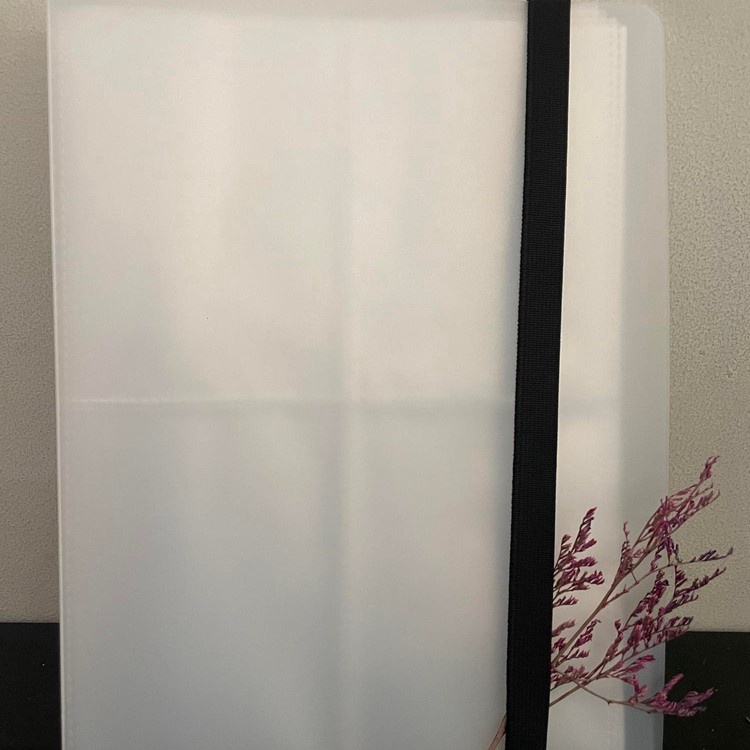 1 SỢI DÂY CHUN BUỘC CỐ ĐỊNH SỔ/ ALBUM ĐỰNG CARD màu đen