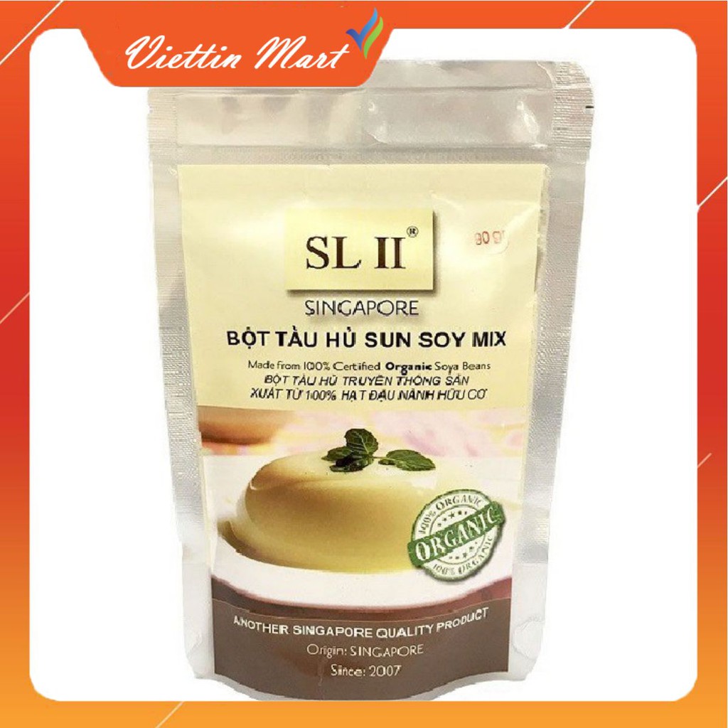 [1gói] Bột tàu hũ SUN SOY MIX origin SINGAPORE (90g)