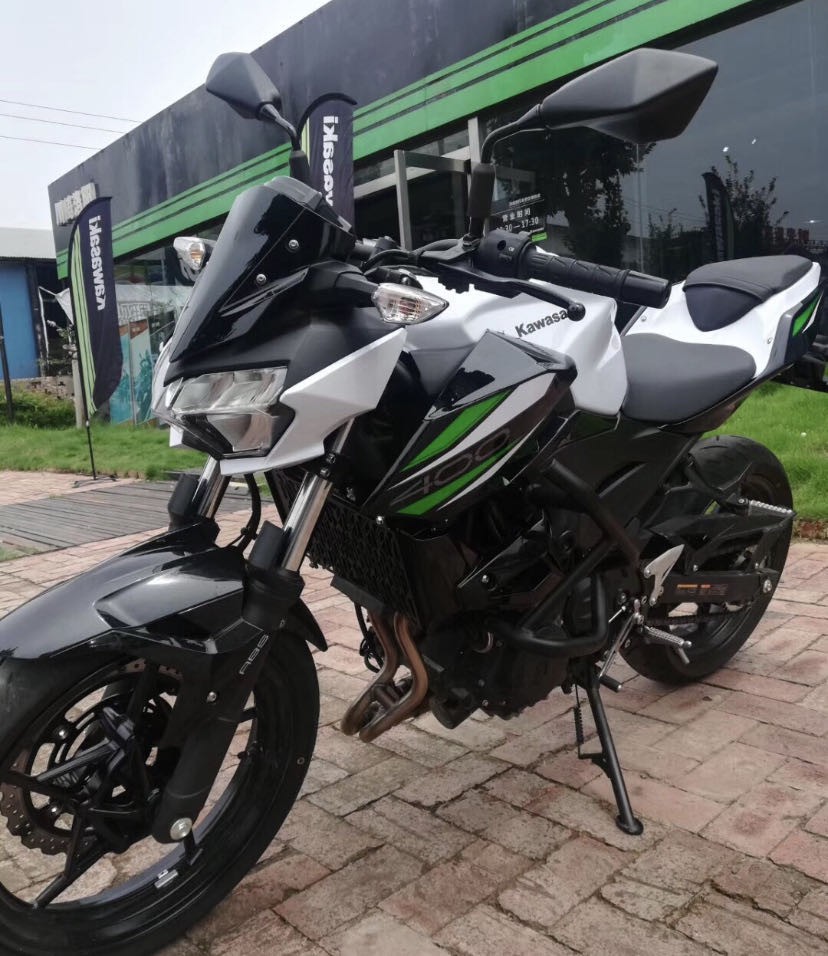 Thanh Bảo Vệ Động Cơ Kawasaki Ninja400 Z400 Ninja 400 Bằng Thép Không Gỉ