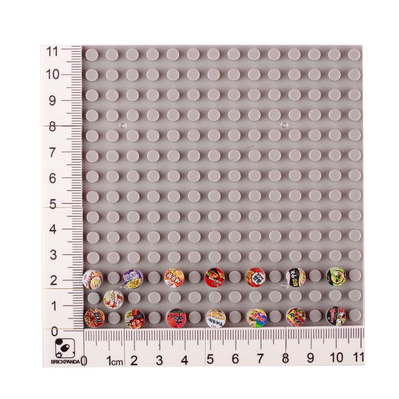 Moc City Mô Hình Đồ Chơi Búp Bê Thành Phố Ăn Mì Ăn Liền Đồ Chơi Khối Chéo Nhỏ Cầm Tay