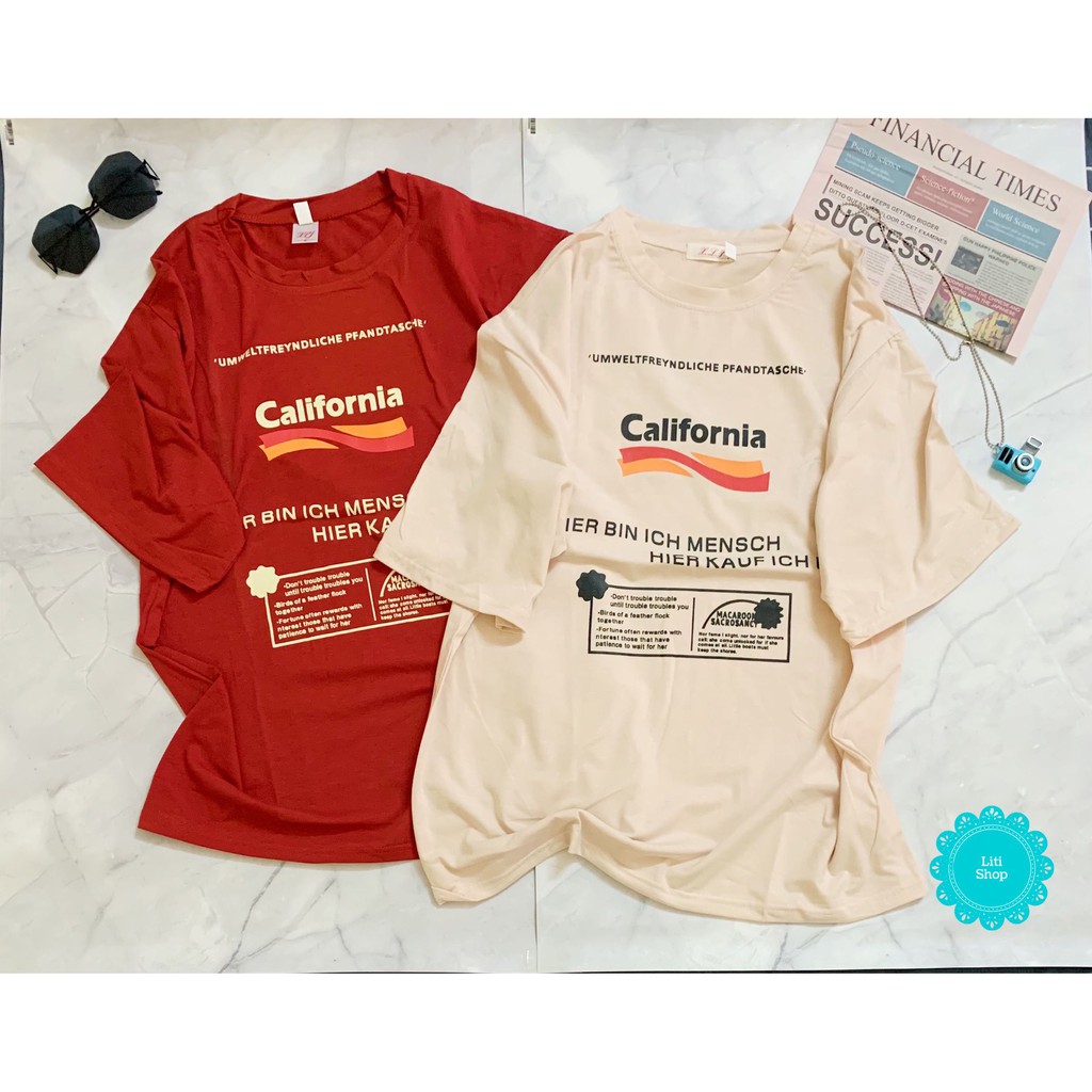 [CÓ ẢNH THẬT] Áo Thun Tay Lỡ Ulzzang Form Rộng Unisex - Liti shop