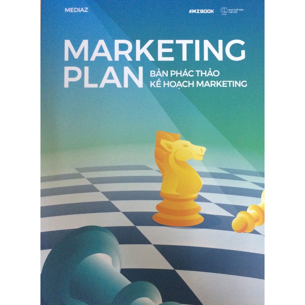 [ Sách ] Marketing Plan - Bản Phác Thảo Kế Hoạch Marketing - Tặng Kèm Sổ Tay