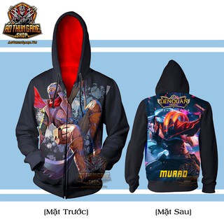 Áo khoác Liên Quân Mobile Murad Siêu Việt Full Skin 3D Black Mới