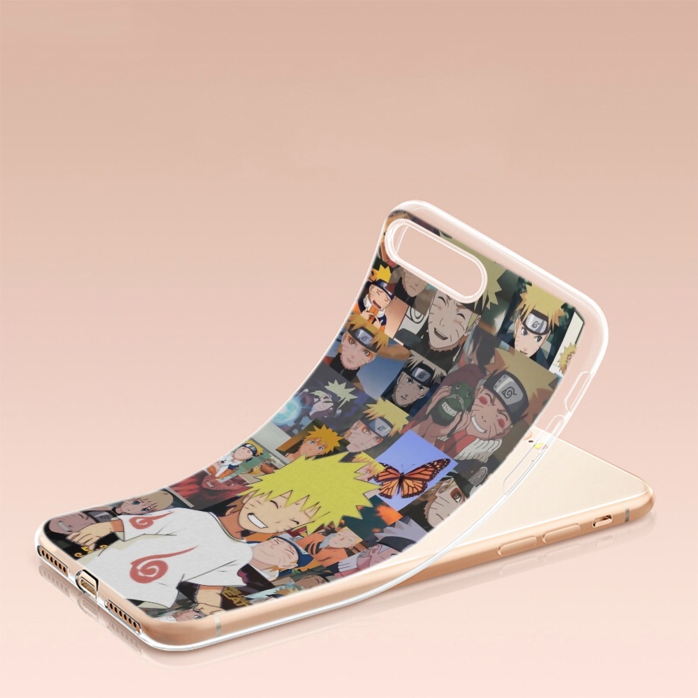 Ốp điện thoại TPU mềm trong suốt hình Naruto Kakashi Hatake 51RT cho SAMSUNG Note 10 Lite 20 Ultra 8 9 S9 Plus J7 Prime