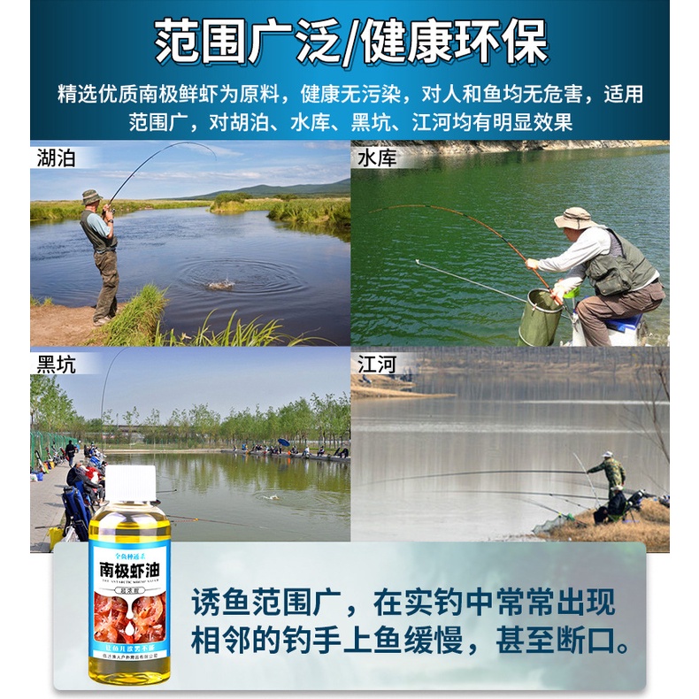 Mồi Câu Cá - Tinh Dầu Tôm Nam Cực - Nhập Khẩu Đài Loan