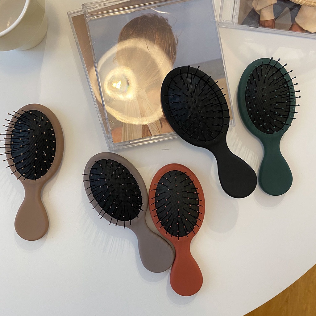 Lược Chải Tóc Mini Chống Tĩnh Điện Massage Da Đầu Tiện Dụng