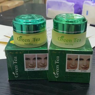 [COMBO 50] hộp Kem Trắng Da Trà Xanh 7 Ngày Green Tea_25g hàng loại 1 hình ảnh thật