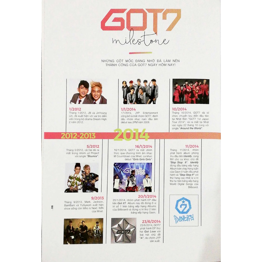 Sách GOT7 Fanbook - Tuổi Teen