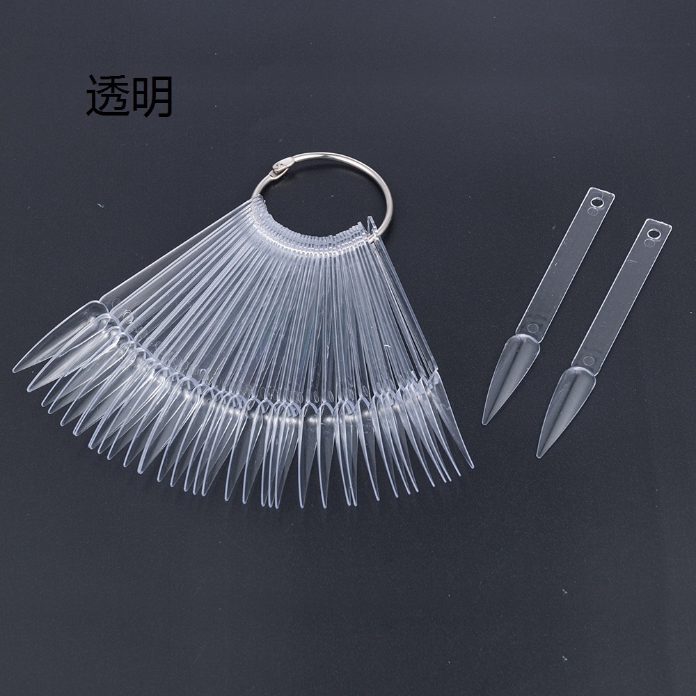 Bộ 40 móng tay giả dùng tập vẽ hoa văn trang trí