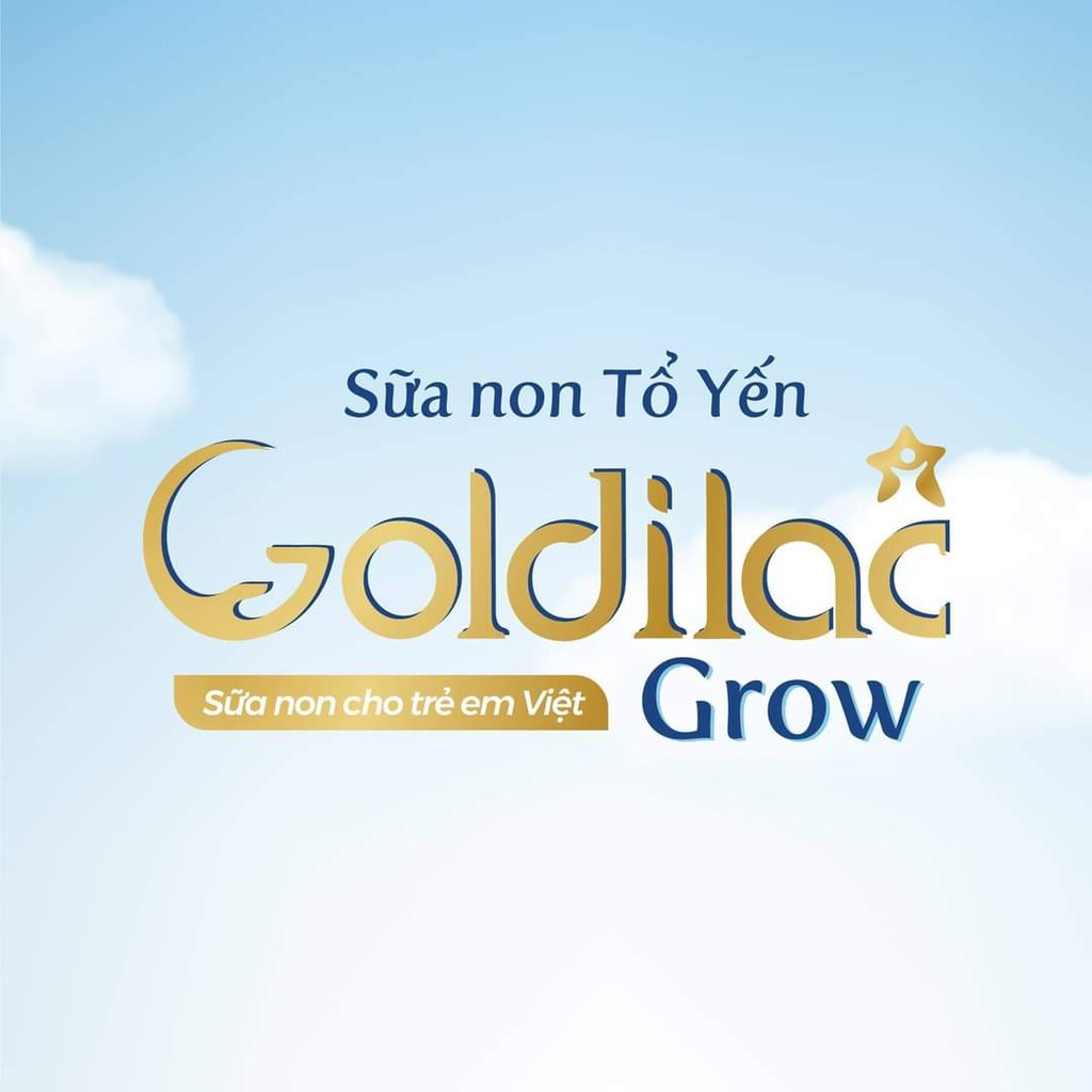 [Chính Hãng] - Sữa Non Tổ Yến Goldilac Grow 1 Hộp 28 Gói /392 Gram