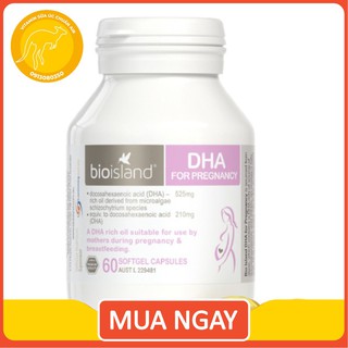 Bio Island DHA Cho Bà Bầu 60 Viên, Mẫu mới