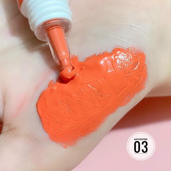 Set 4 tuýp Má Hồng dạng kem 4D Liquid Blusher - Trend makeup 2021 | BigBuy360 - bigbuy360.vn