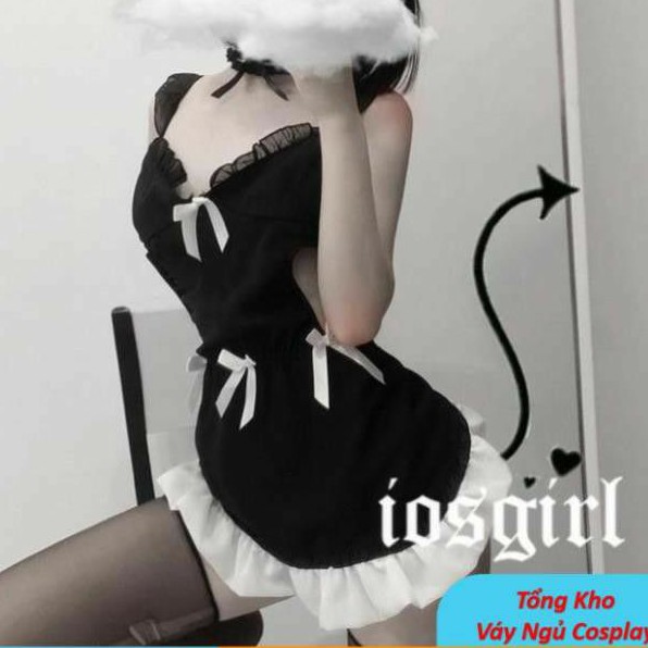 Bộ Đồ Ngủ Cospay Hầu Gá Sexy. Đầm Ngủ Sexy Cosplay Giúp Việc Gợi Cảm - YTAN178 | BigBuy360 - bigbuy360.vn