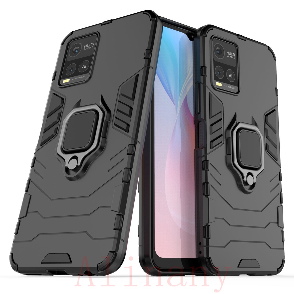 Ốp lưng cứng Vivo Y21 Ốp điện thoại chống sốc Hybrid Armor Vỏ điện thoại Vivo Y21 VivoY21