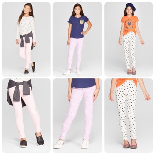 Quần legging lót lông Cat & Jack bé gái