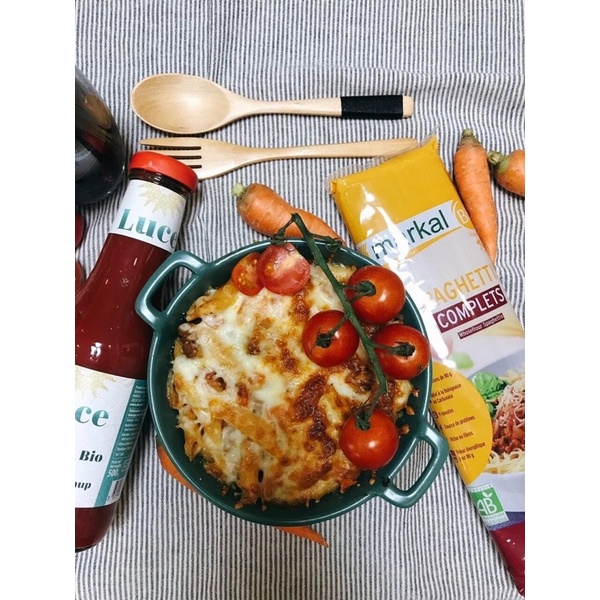 Mì spaghetti hữu cơ cho bé ăn dặm từ 7 tháng tuổi