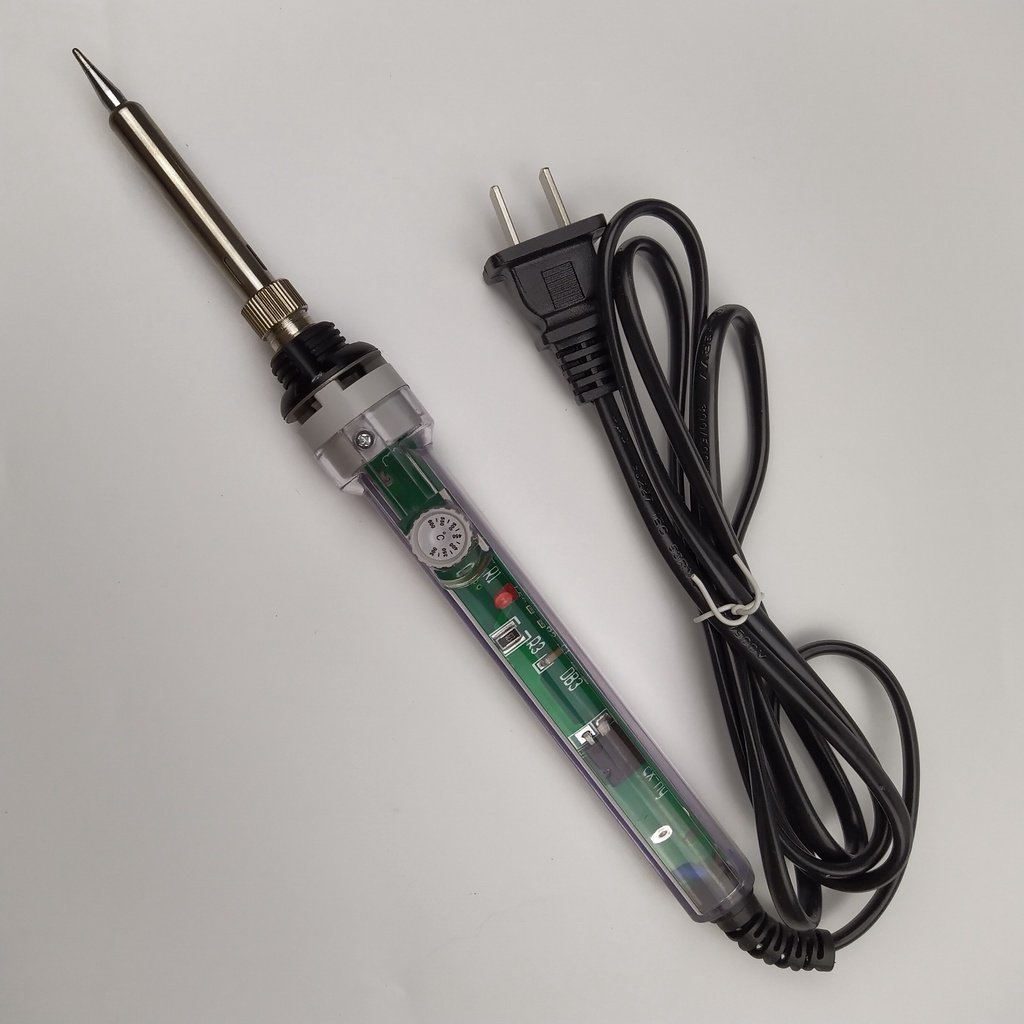 Mỏ hàn thiếc 907H 100W có điều chỉnh nhiệt độ tặng kèm thiếc hàn và nhựa thông