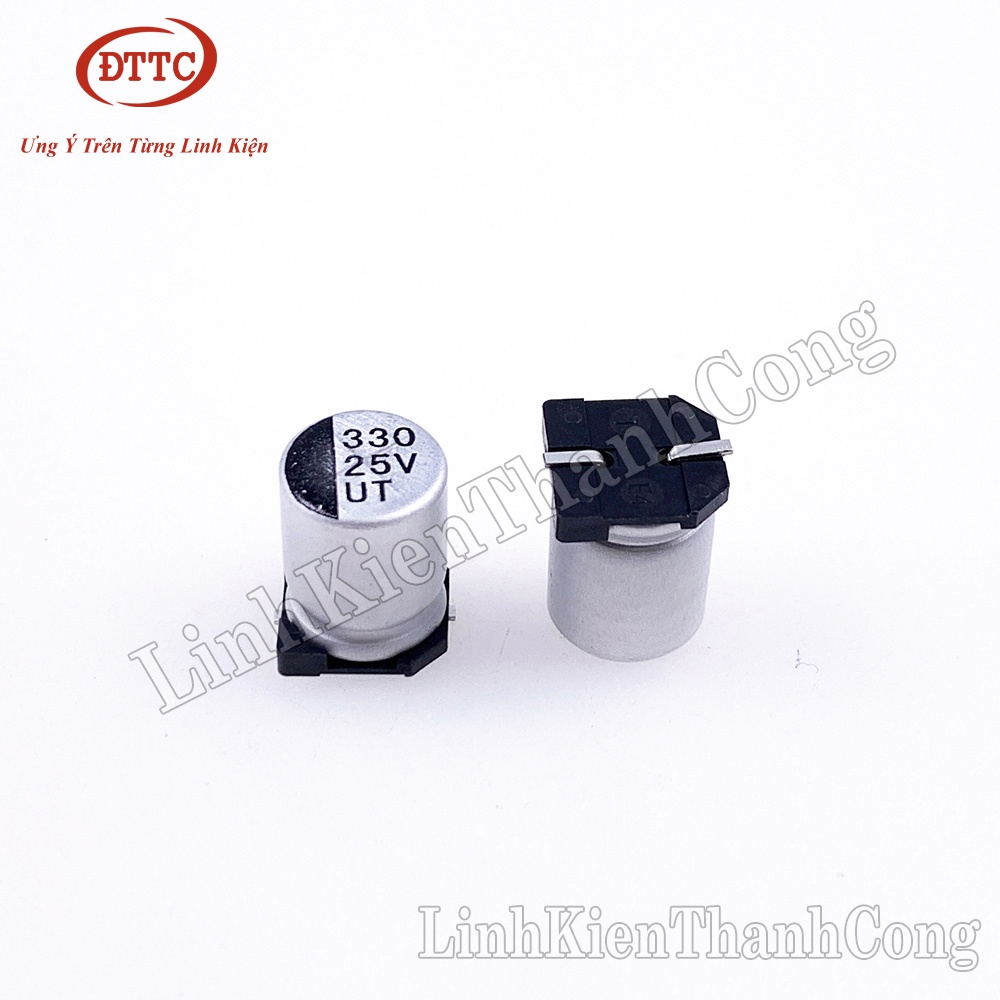 Tụ Nhôm 330uF 25V 8x10.2mm