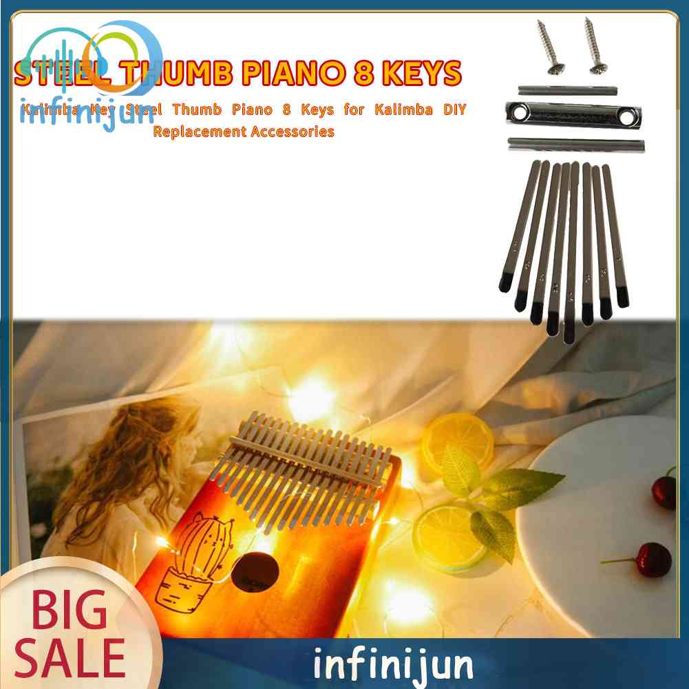 Đàn Kalimba 8 Phím Thay Thế DIY