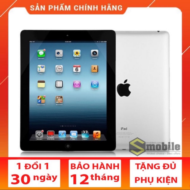 Máy tính bảng Ipad 4 32G 4G+Wifi (Bản có sim)